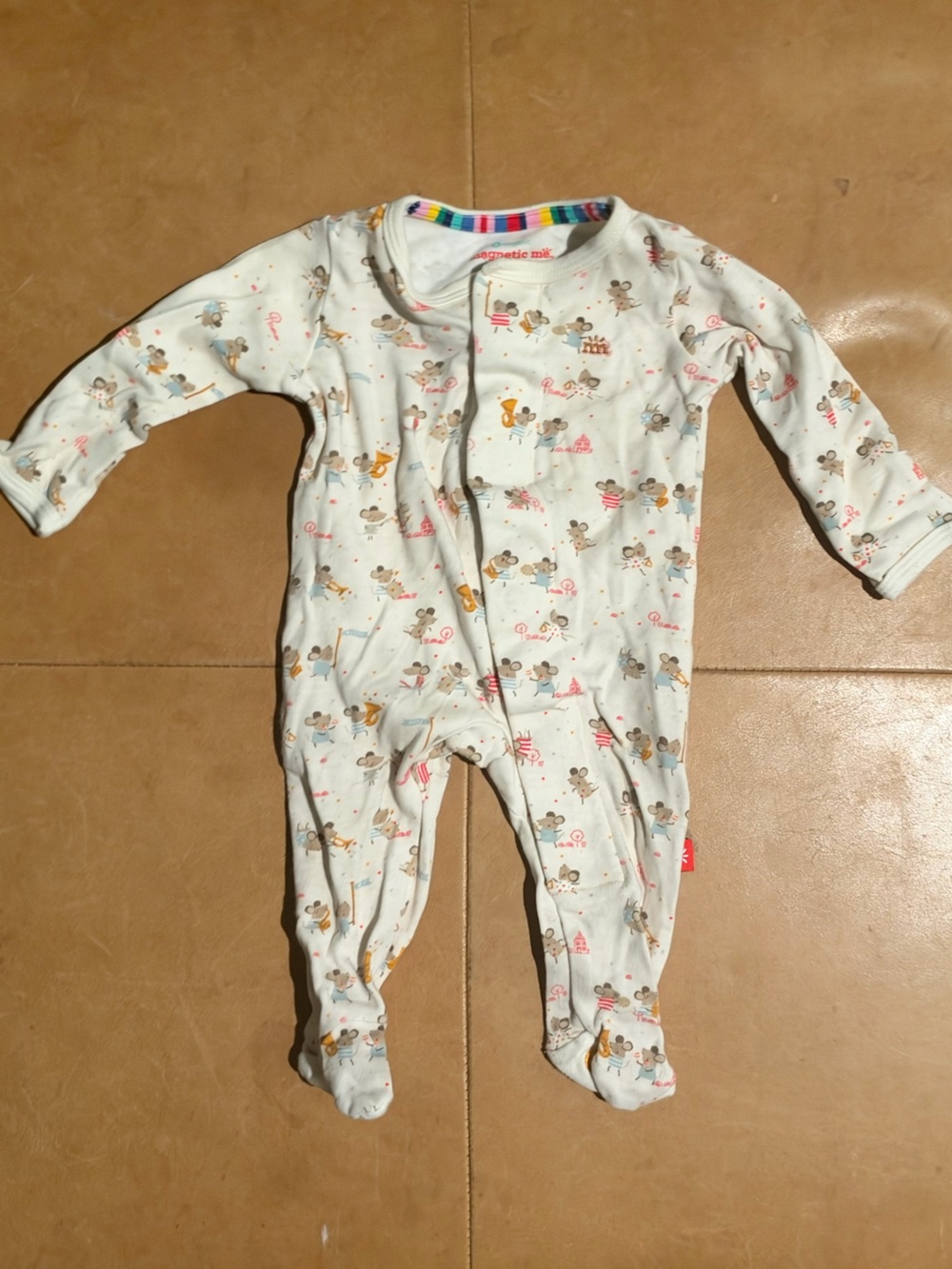 Magnetic Me Organic Cotton Footie Newborn
